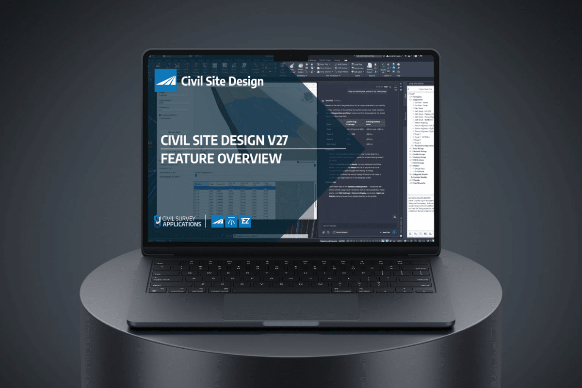 Civil Site Design v27: Smarter Workflows. Faster Design. Better Insights
