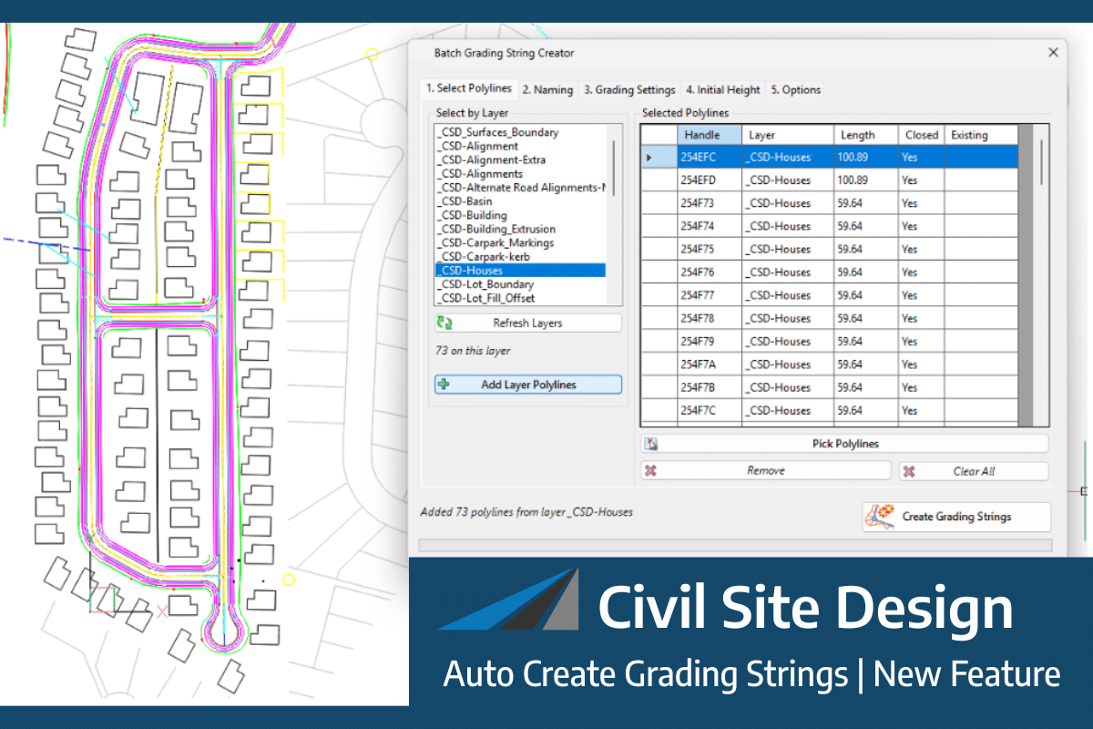 Auto Create Grading Strings | New Feature