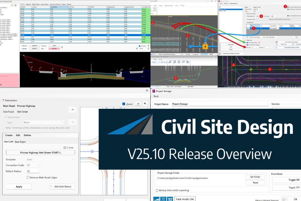 Civil Site Design V25.1 | Release Overview